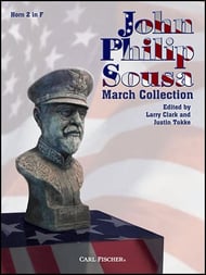 John Philip Sousa March Collection F Horn 2 band method book cover